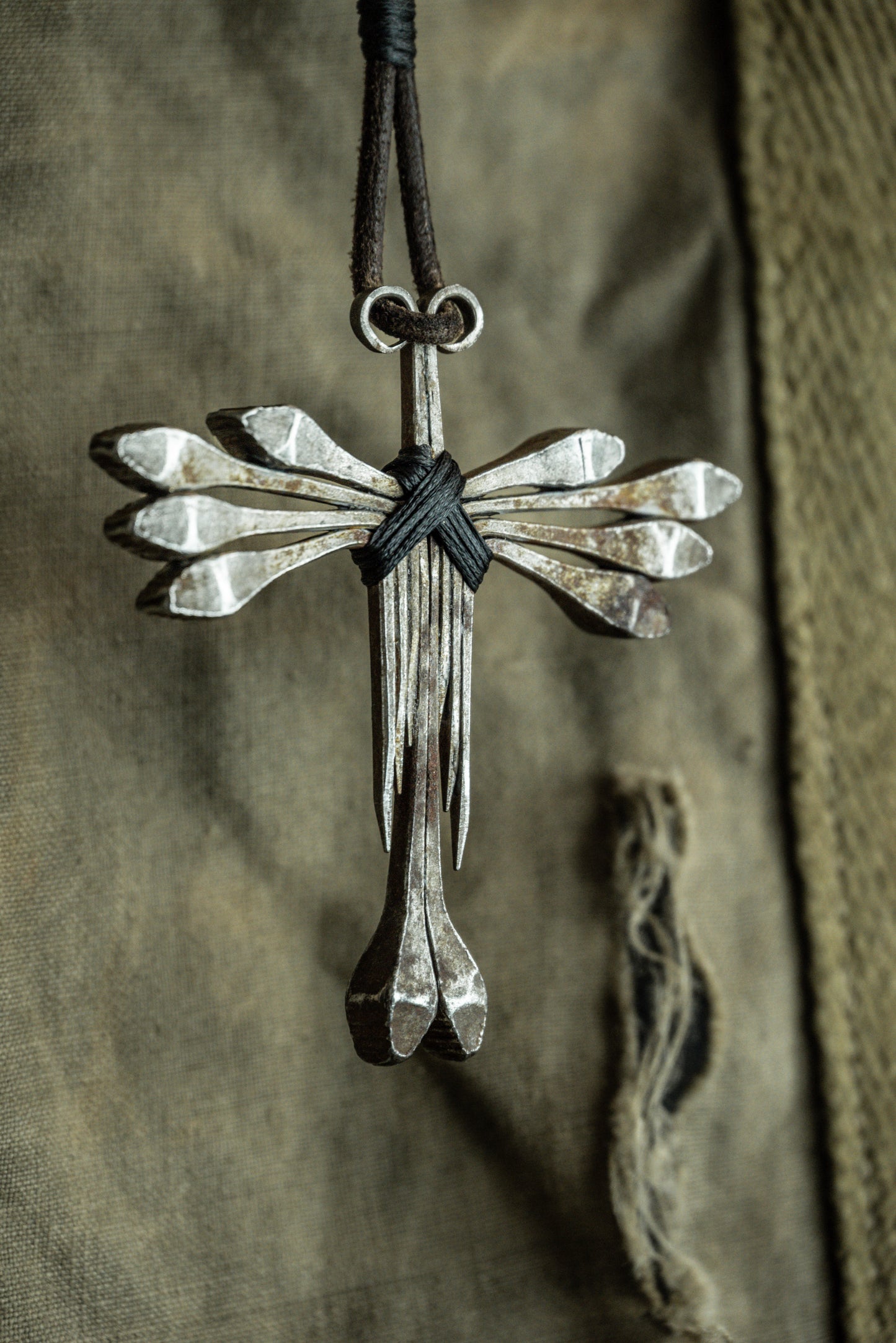 Collier Ange forgé
