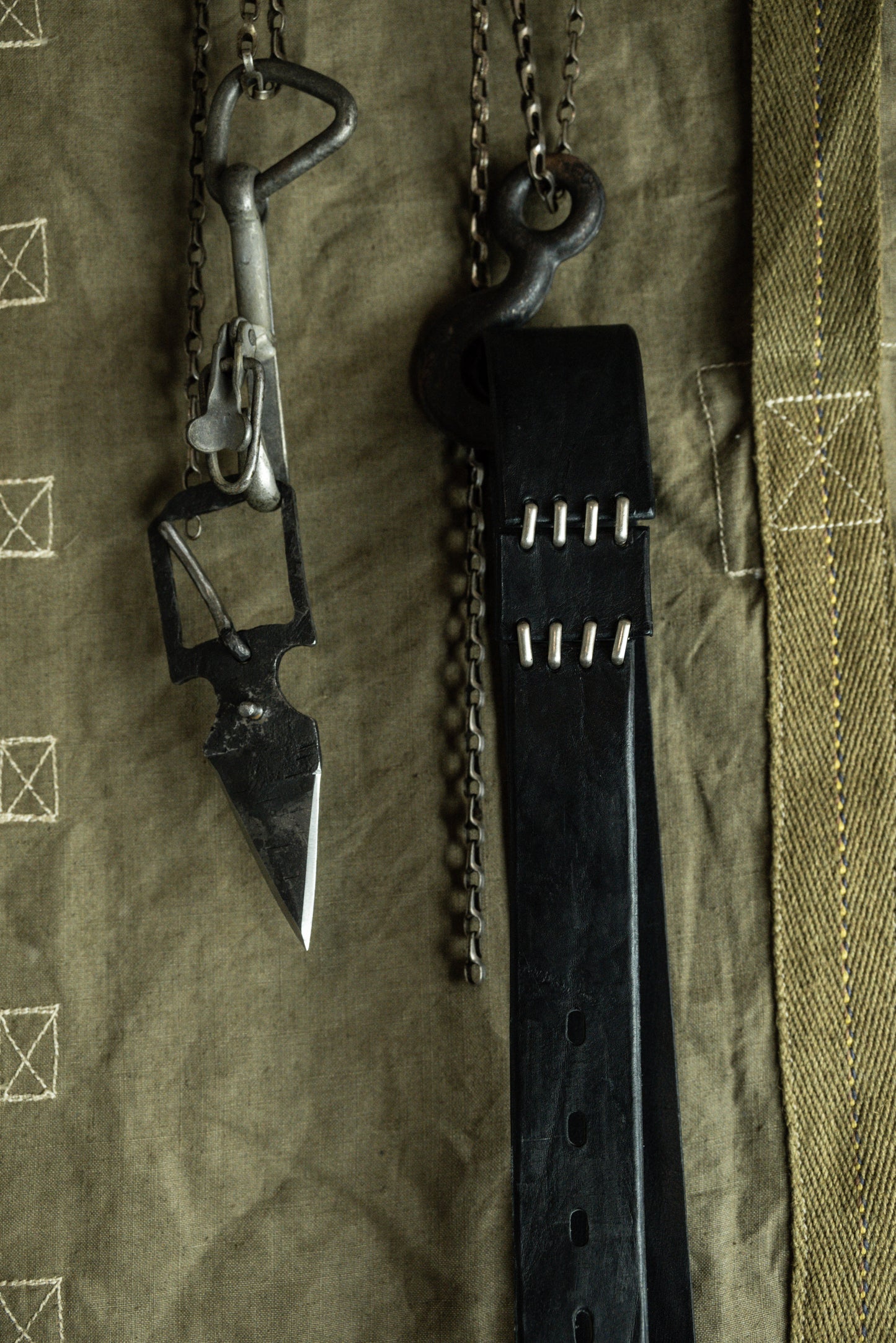 Ceinture lame forgé